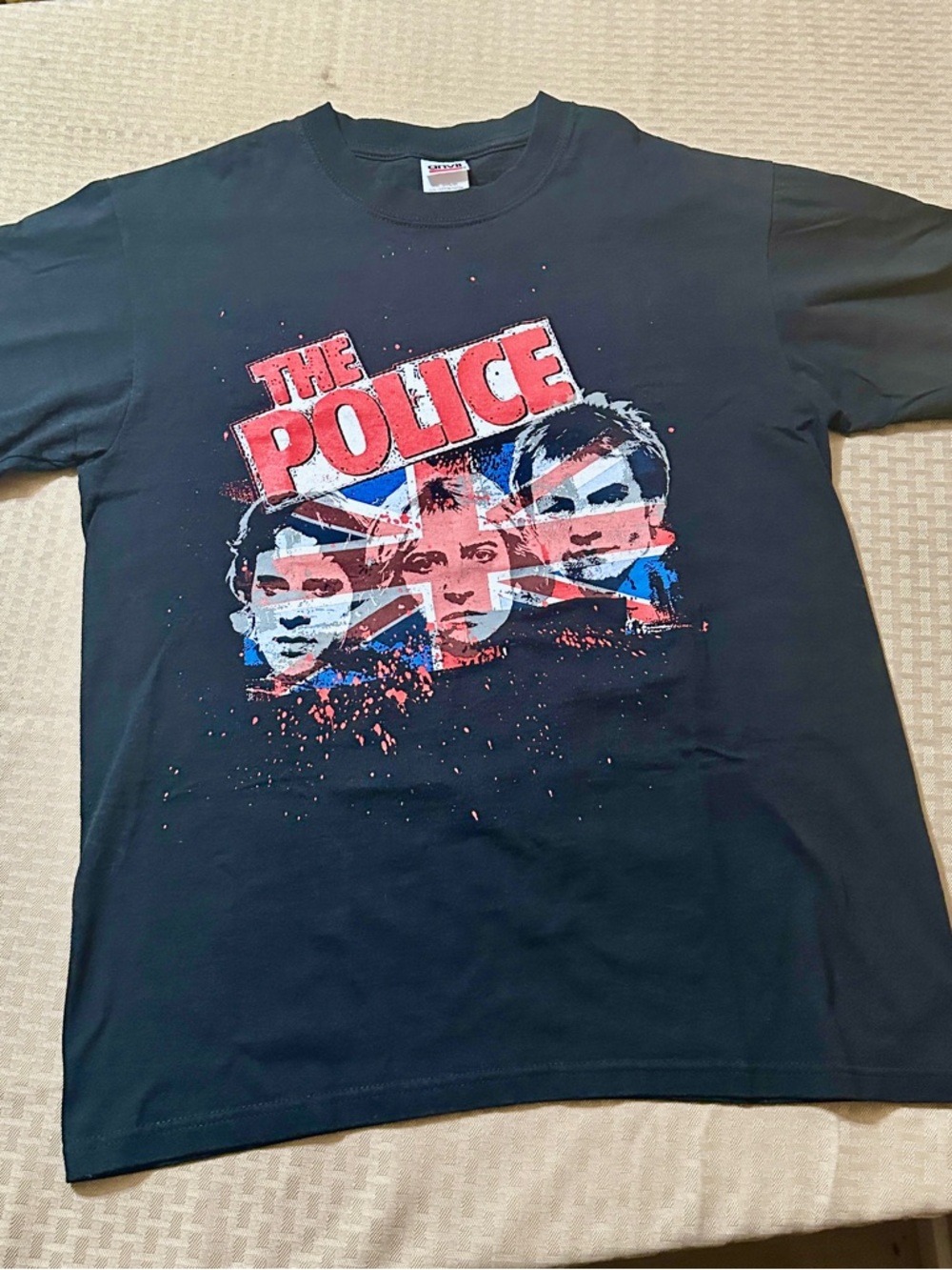 The Police Graphic Band Tee - Black